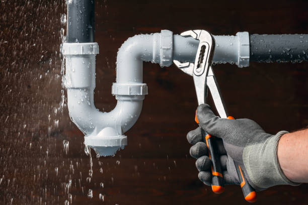 Professional Drain Cleaning technician working in Spring Valley, WI